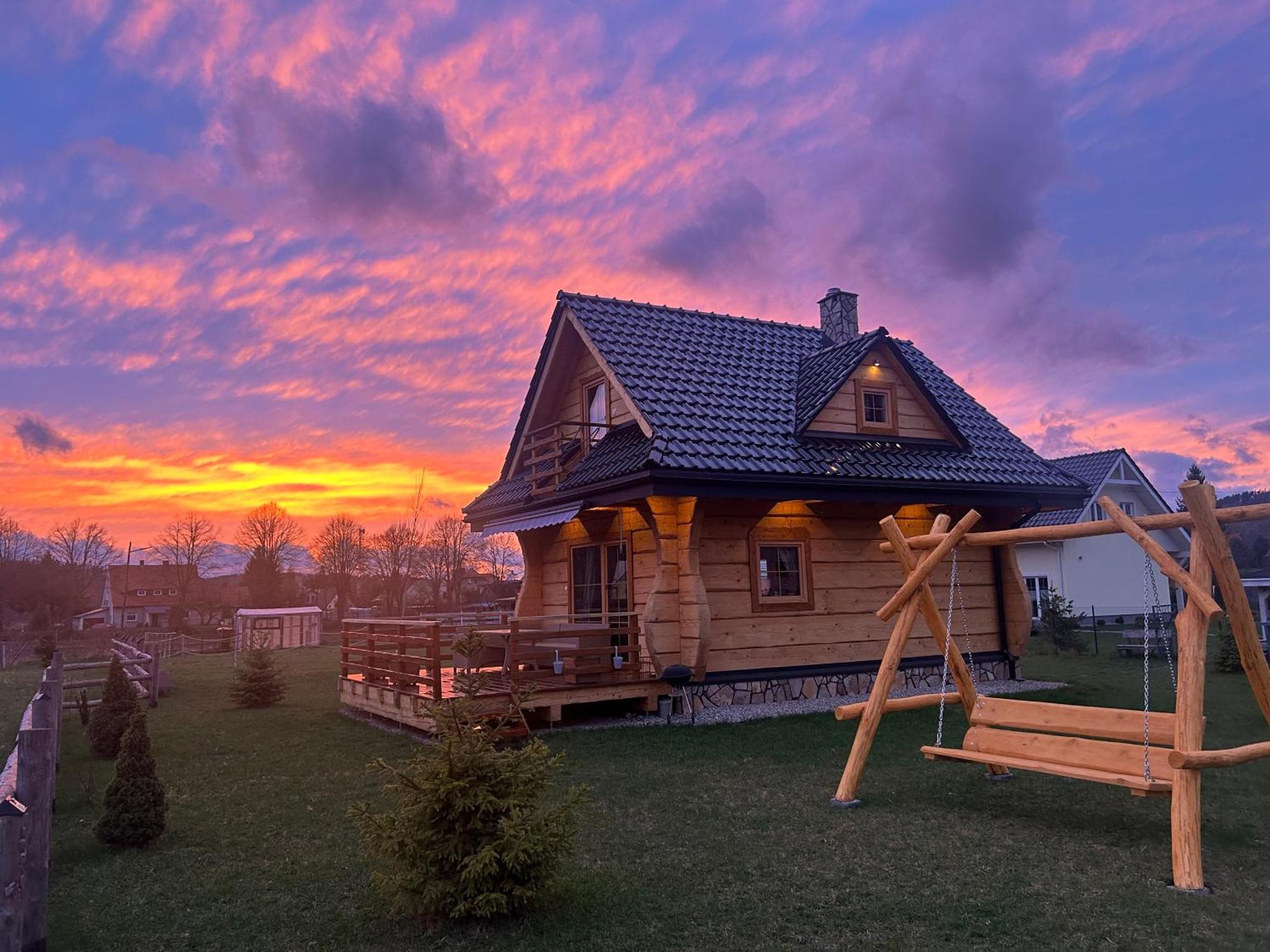Sloneczna Chata Z Bali Лёндек-Здруй Экстерьер фото